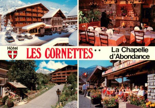 La Chapelle-d Abondance 74 Haute-Savoie Hôtel Les Cornettes Restaurant Terrasse