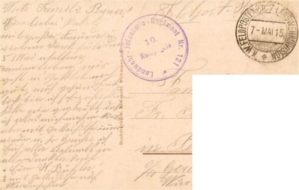 Muelhausen Elsass Totalansicht – Bild 2