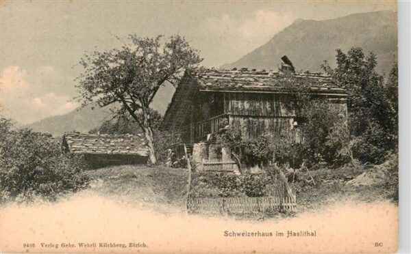 Haslital Haslithal Hasliberg Meiringen B Schweizerhaus