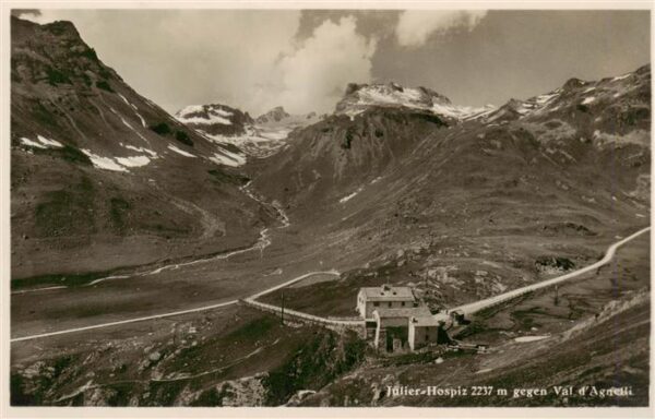 Julier-Hospitz 2237m GR mit Val d'Agnelli