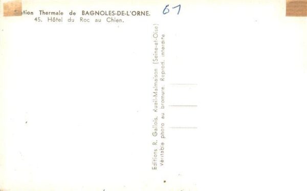 Bagnoles-de-l Orne Station Thermale Hotel du Roc au Chien – Bild 2