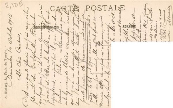 Carency 62 Pas-de-Calais Ce qui reste de l’Eglise Vue prise du C – Bild 2
