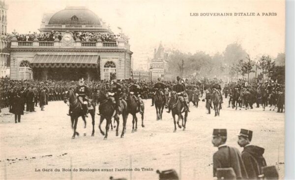 Paris 75 La Gare du Bois de Boulogne avant l’arr