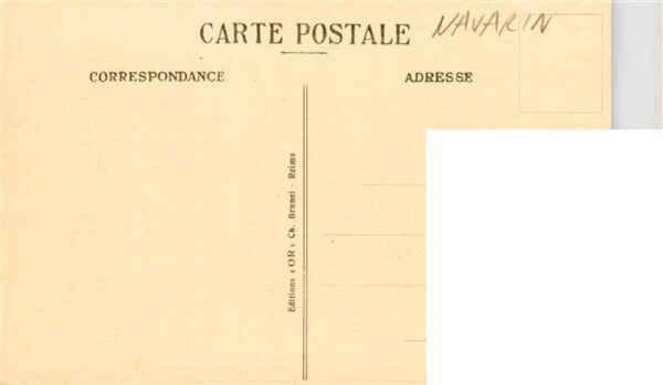 Navarin 51 Marne Vue des Champs de Bataille Soleil couch – Bild 2
