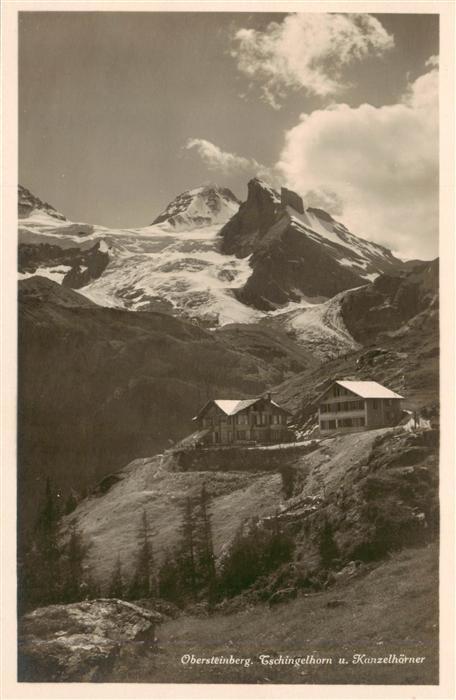 Obersteinberg Stechelberg BE mit Tschingelhorn und Kanzelhörner