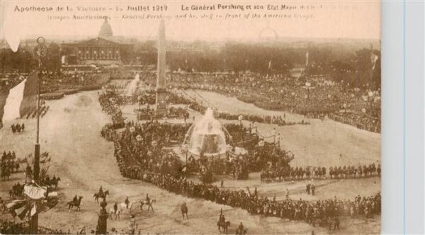 Paris 75 Apotheose de la Victoire Le Juillet 191