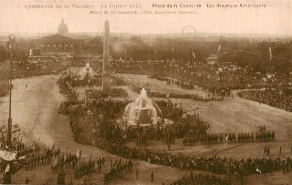 Paris 75 Apotheose de la Victoire Le Juillet 191