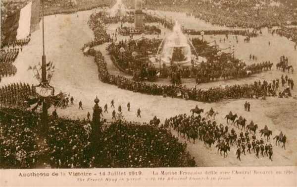 Paris 75 Apotheose de la Victoire Le Juillet 191