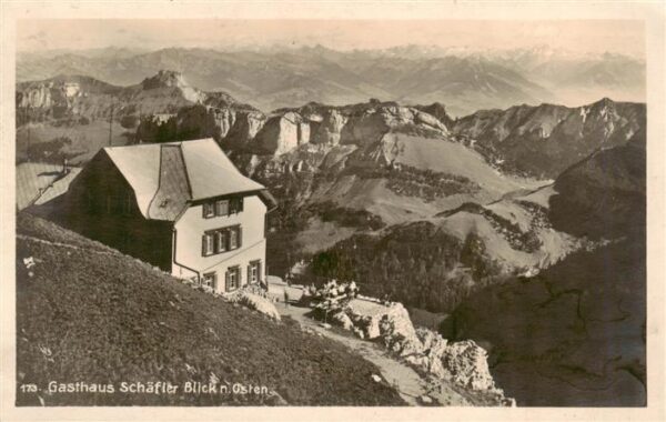 St Gallen SG Gasthaus Schäfler Panorama