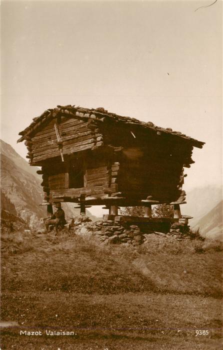 Valais Wallis Kanton Mazot Valaisan