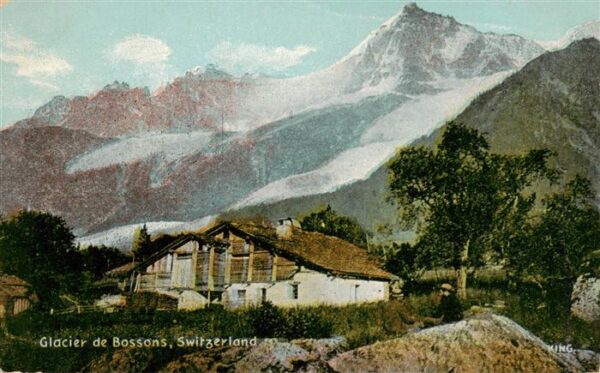 Glacier des Bossons VD Berghütte