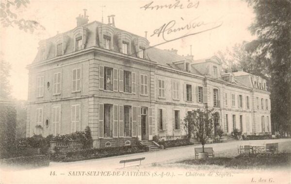 Saint-Sulpice-de-Favieres Chateau de Segrez