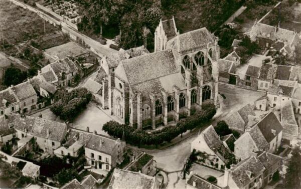 St-Sulpice-de-Favieres 91 Essonne Eglise Vue aerienne