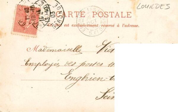 Lourdes 65 Vue generale de Lourdes – Bild 2