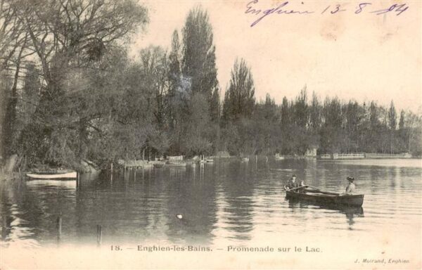 Enghien-les-Bains 95 Val-d Oise Promenade sur le Lac