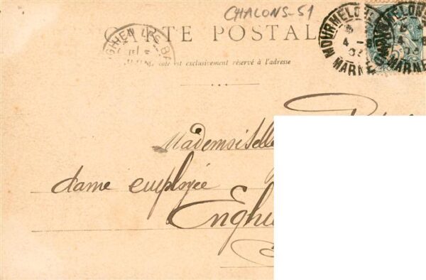 Chalons 51-sur-Marne Au Camp de Chalons Un Poste Telehonique – Bild 2