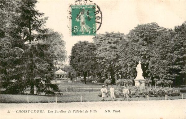 Choisy-le-Roi 94 Val-de-Marne Les Jardins de l’Hotel de Ville