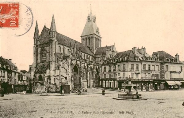Falaise  14 Calvados Eglise Saint Gervais