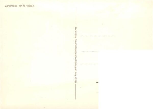 Heiden AR Langmoos – Bild 2