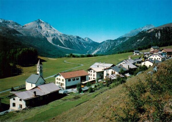 Lue GR Val Müstair mit Piz d’Aint und Ofenpass