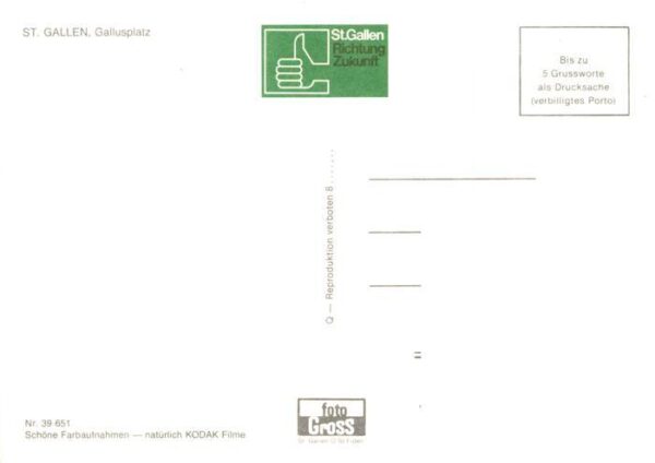 St Gallen SG Gallusplatz – Bild 2