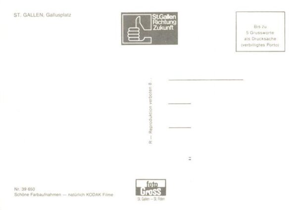 St Gallen SG Gallusplatz – Bild 2