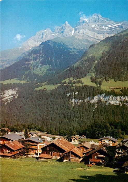 Champery VS et les Dents du Midi