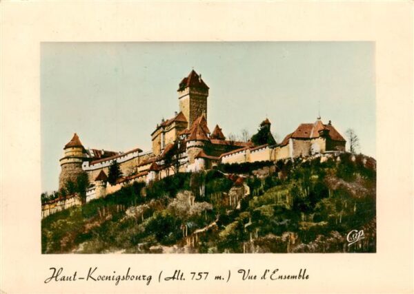 Haut-Koenigsbourg Hohkoenigsburg Vue d'Ensemble