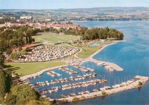 Morges VD Camping TCS de Morges au bord du lac de