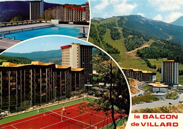 Villard -de-Lans 38 Isere Le Balcon de Villard Hotel Pool Tennis