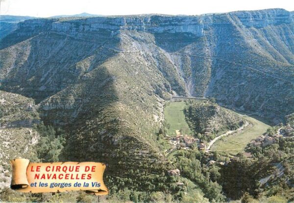 Navacelles 30 Gard Le Cirque de Navacelles et les gorges d