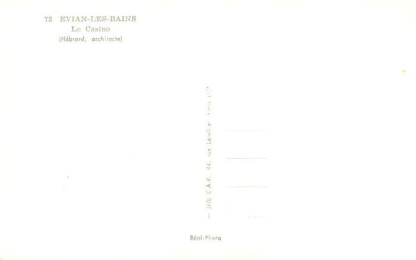 Evian-les-Bains 74 Le Casino – Bild 2