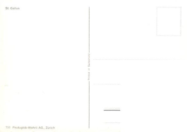 St Gallen SG Stadtansicht – Bild 2