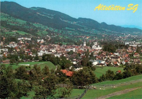 Altstaetten SG Panorama