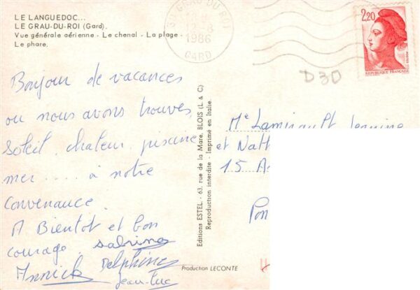 Le Grau-du-Roi 30 Gard Vue générale aérienne le chenal la plag – Bild 2