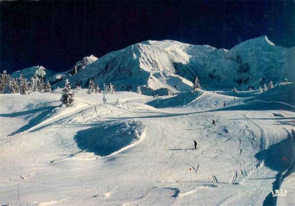 Les Houches 74 Haute-Savoie Plateau du Prarion échappée sur le mass