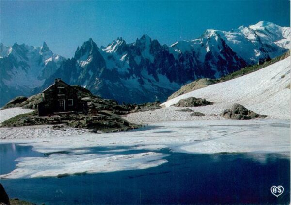 Chamonix 74 Haute-Savoie Massif du Mont Blanc Lac Blanc Chaîne d