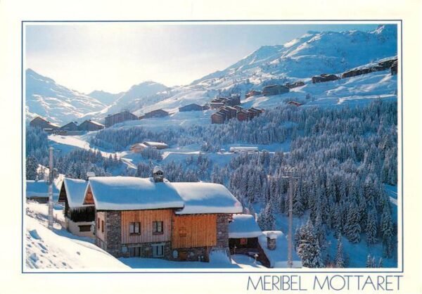 Meribel 73 Savoie Mottaret Resort Winterpanorama Alpen