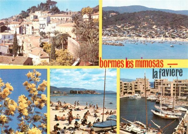 Bormes-les-Mimosas 83 Var Collection Lumière et beauté de la Cote