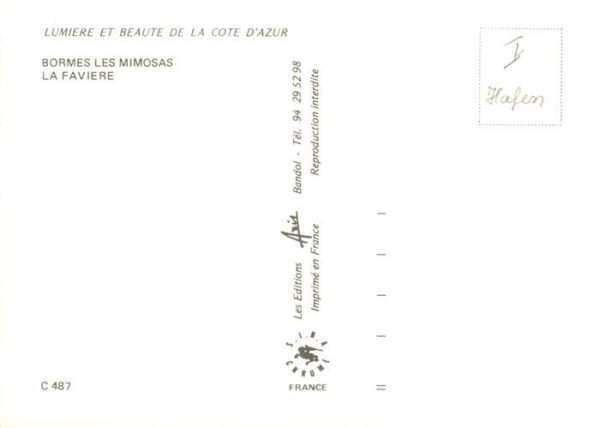 Bormes-les-Mimosas 83 Var Collection Lumière et beauté de la Cote – Bild 2