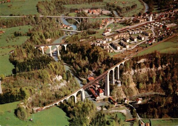 St Gallen SG Sitterbrücken Viadukt der Bodensee-Togg