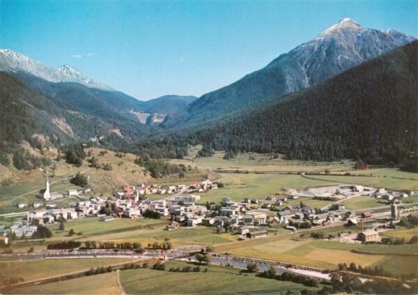 Zernez GR Eingangstor in den Schweizerischen Nati