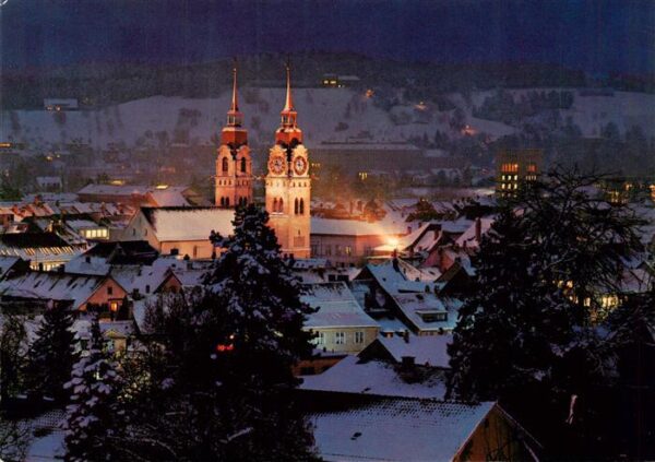 Winterthur  ZH Blick vom Heiligenberg auf die Altstadt