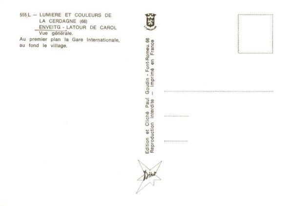 Enveitg 66 Pyrenees-Orientales Gare Internationale et le village – Bild 2