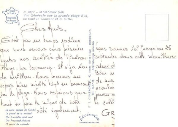 Mimizan 40 Landes Vue générale aérienne sur la gande plag – Bild 2