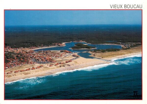 Vieux-Boucau-les-Bains 40 Landes Port d'Albret la plage et la fôret land