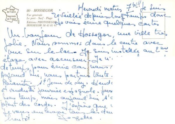 Hossegor Soorts-Hossegor 40 Landes Vue générale aérienne Port Surf Plage – Bild 2
