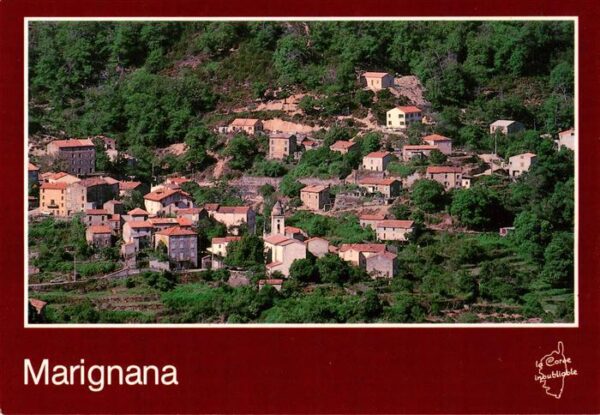 Marignana 2A Corse-du-Sud Vue générale