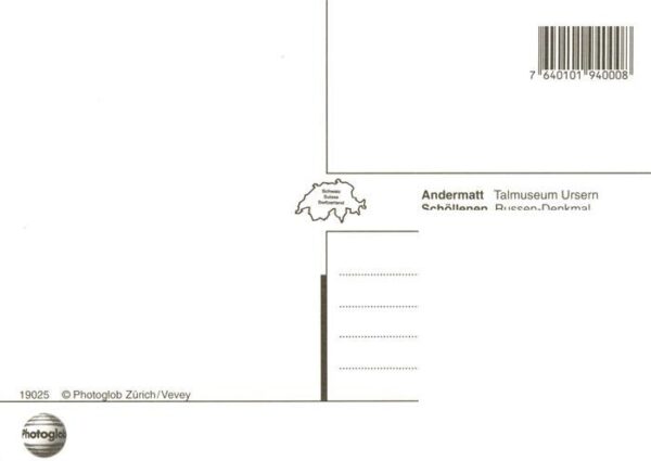 Andermatt UR Talmuseum Ursern Schöllenen Russen-Denk – Bild 2