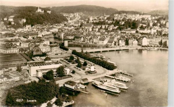 Luzern  LU Stadtpanorama